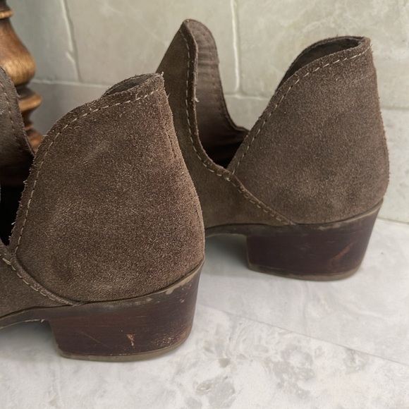 Steve Madden Ankle booties boots size 6.5 dark olive green - Picture 6 of 14